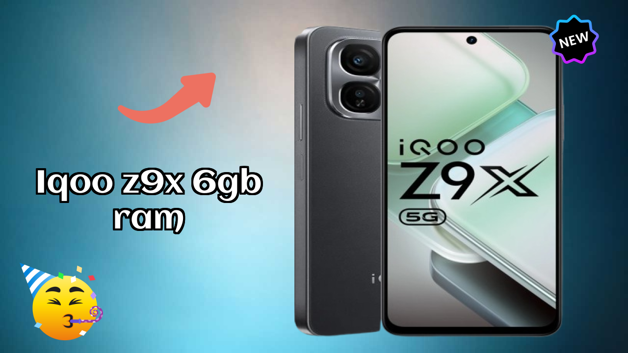 IQOO Z9x 6GB RAM Analysis: 6 GB RAM Sufficient for Apps?