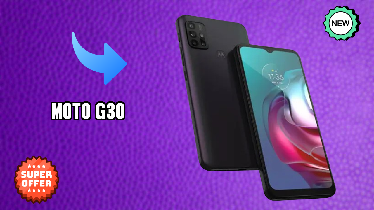 Moto G30 at ₹8,199 - Complete Specifications List