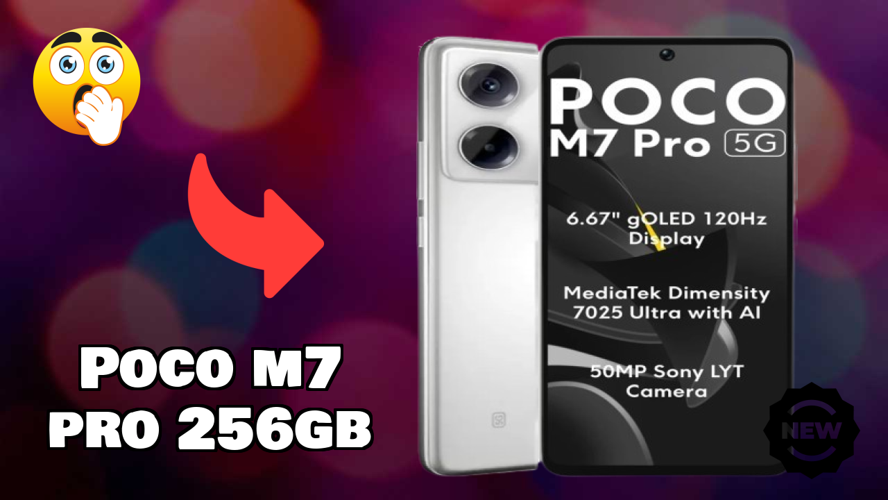 POCO M7 Pro 256GB RAM Usage: Is 8 GB RAM Enough for Heavy Apps?