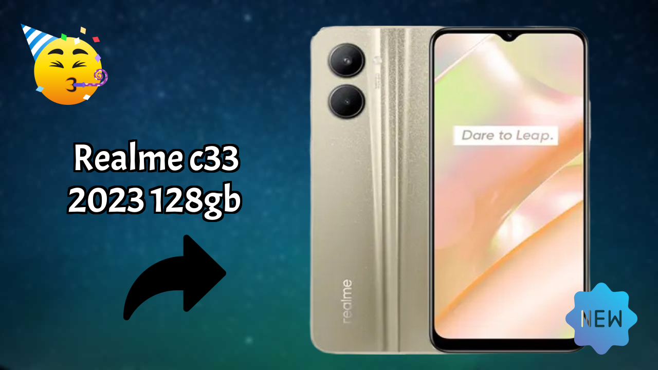 Realme C33 2023 128GB Display Size: 6.5 Inches (16.51 Cm) Screen Quality