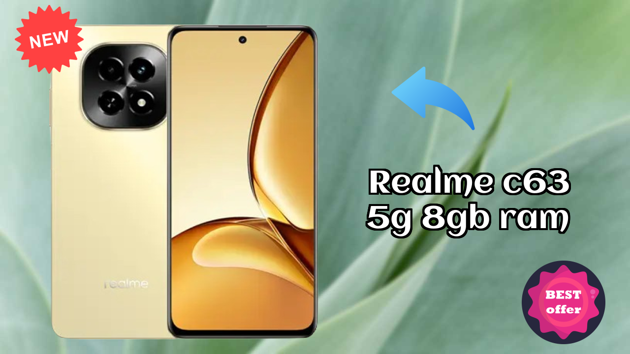 Realme C63 5G 8GB RAM Display Analysis: IPS LCD Quality