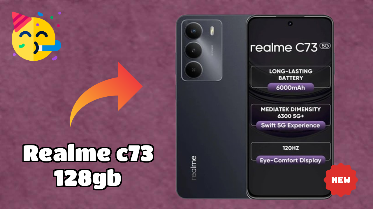 Realme C73 128GB Display Size: 6.67 Inches (16.94 Cm) Screen Test