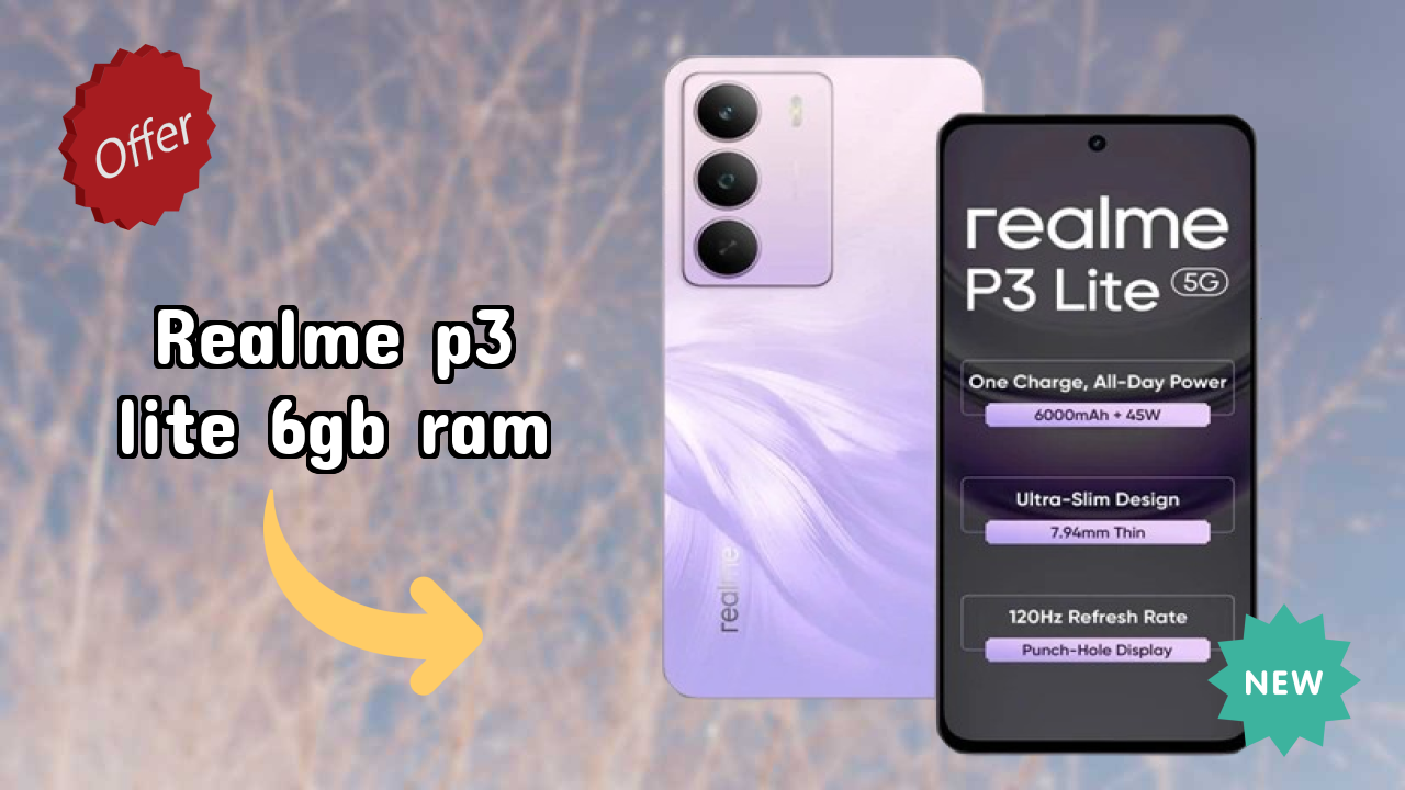 Realme P3 Lite 6GB RAM Display Analysis: IPS LCD Explained