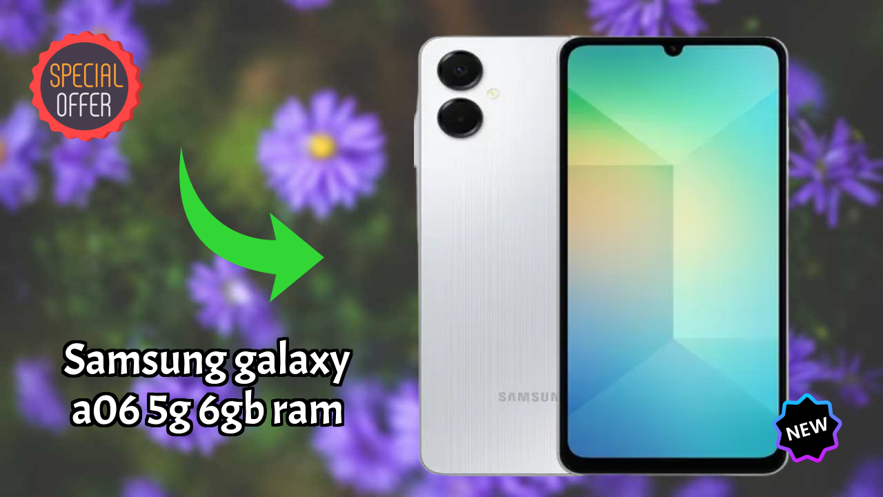 Samsung Galaxy A06 5G 6GB RAM Test: 6 GB RAM Handles Gaming Well