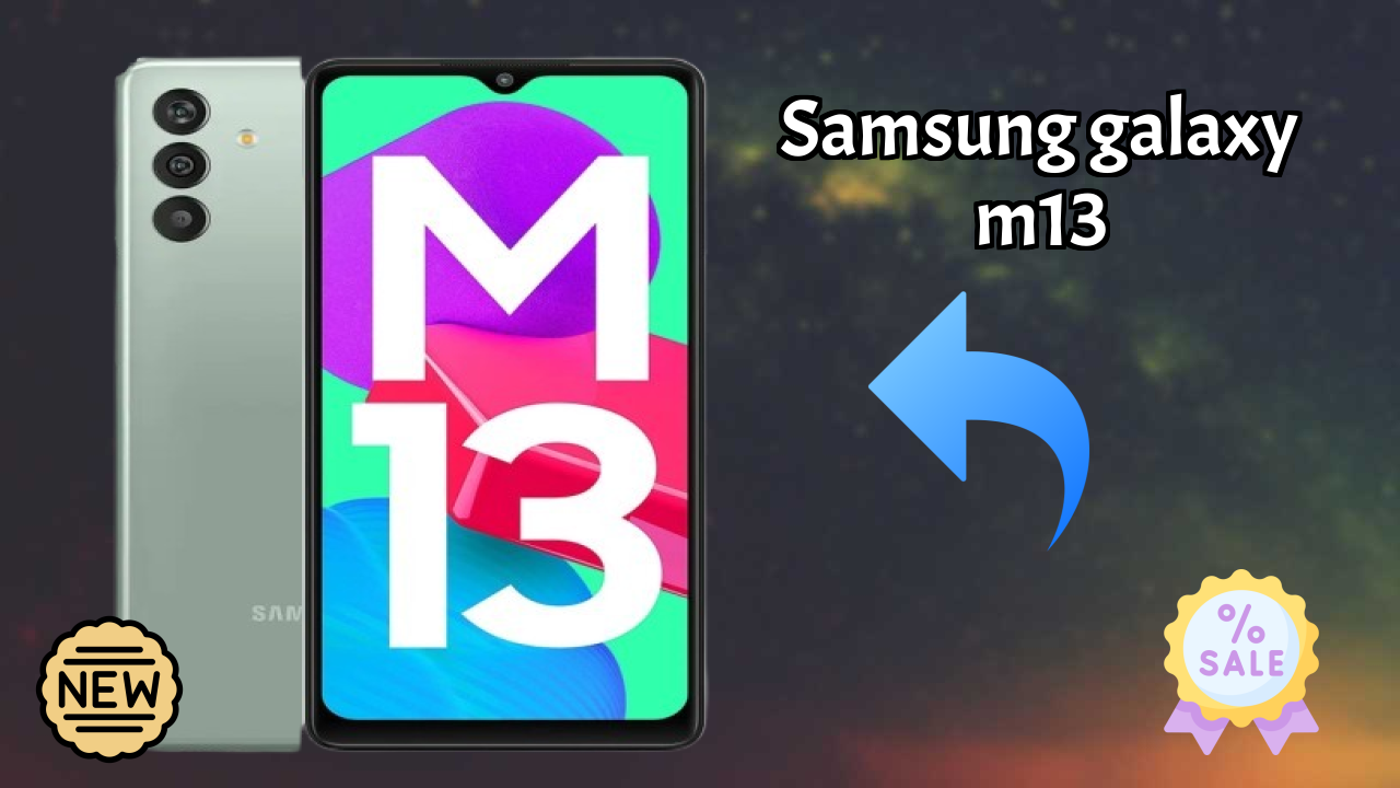 Samsung Galaxy M13 Display Size: 6.6 Inches (16.76 Cm) Screen Review