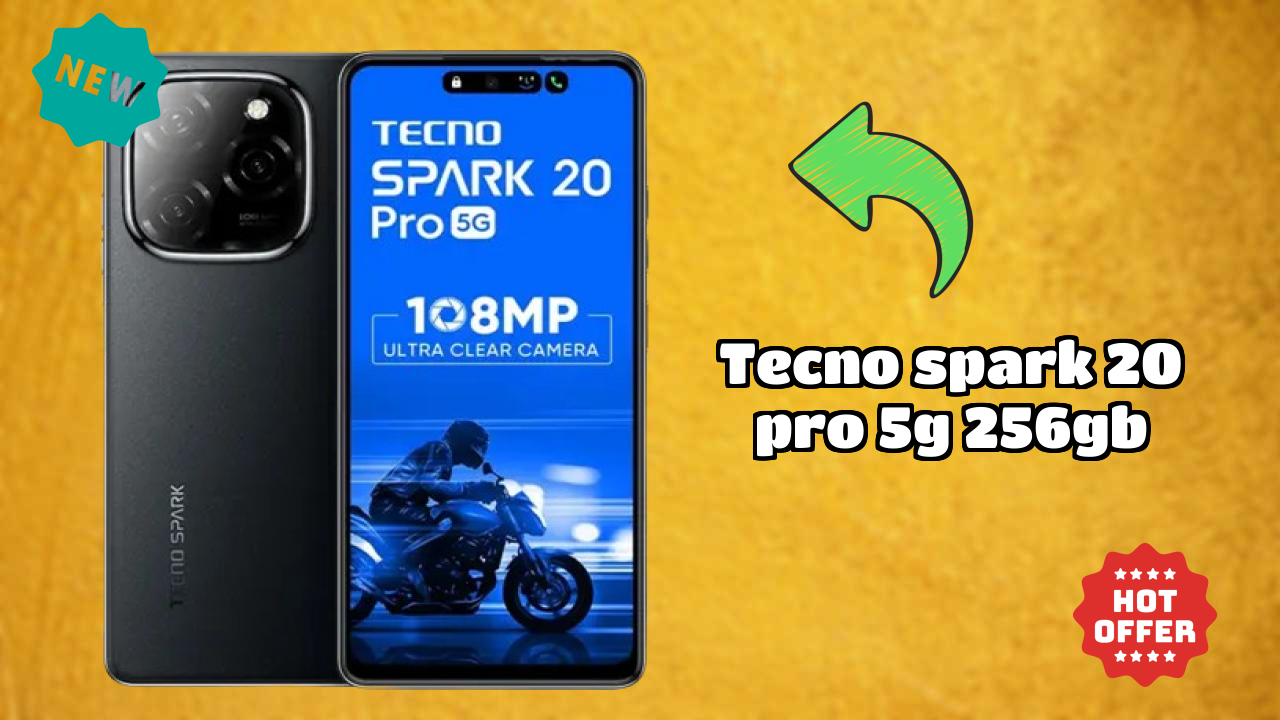 Tecno Spark 20 Pro 5G 256GB Camera Quality: 108 MP + 2 MP Rear Camera Low Light