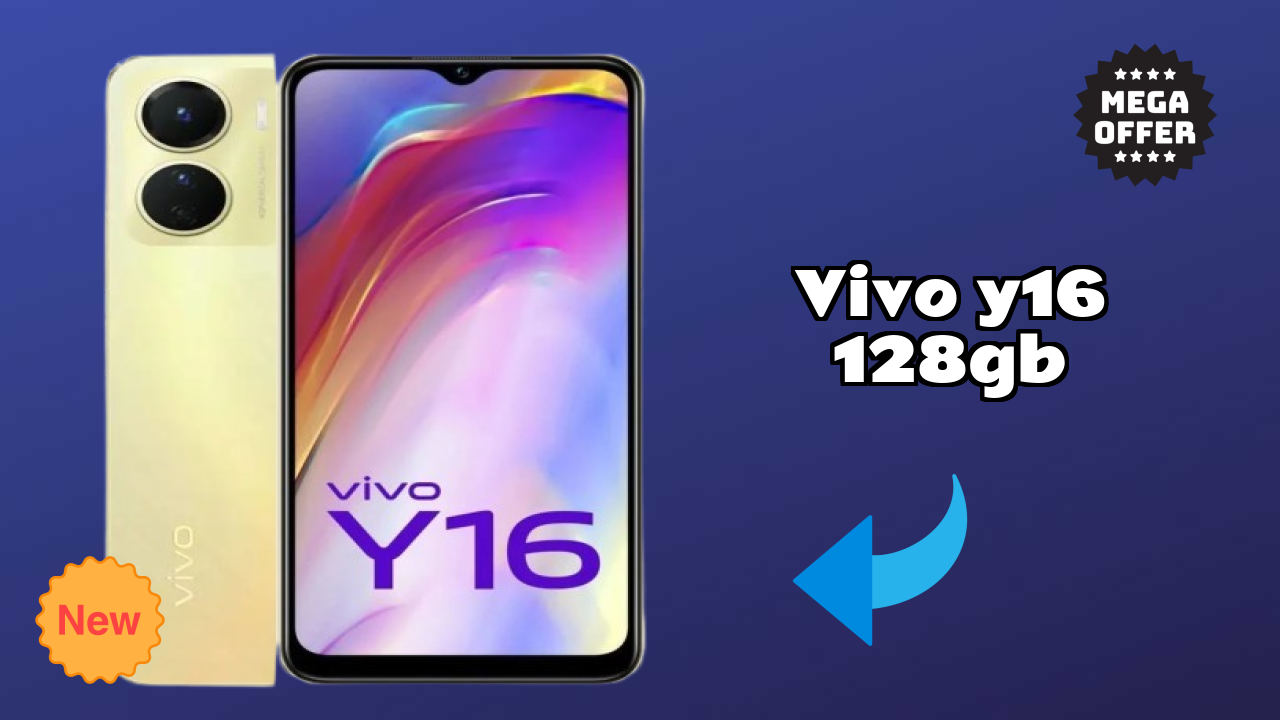 Vivo Y16 128GB at ₹9,999 - Complete Specifications